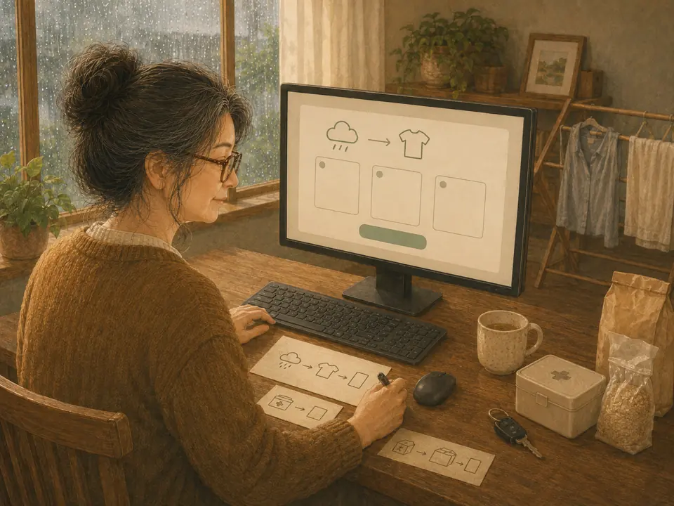 AI媽把生活問題整理成實用工具